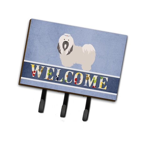 Carolines Treasures Lhasa Apso Welcome Leash or Key Holder BB8319TH68